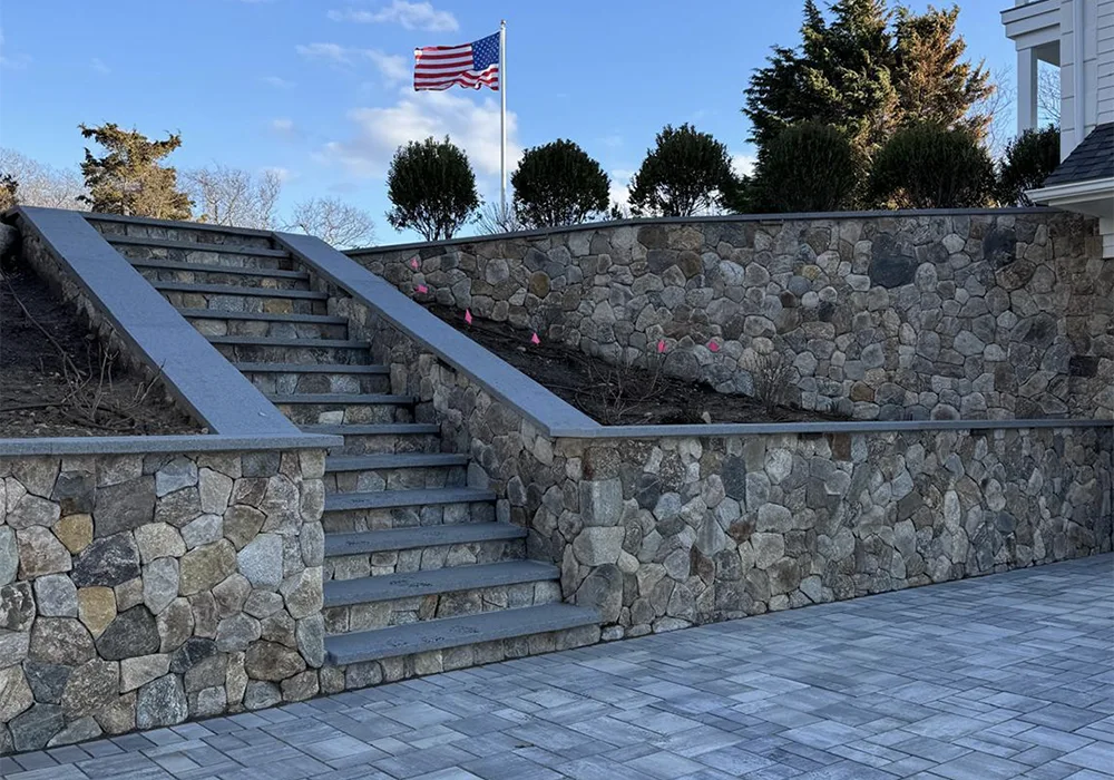 Residential paver patio project